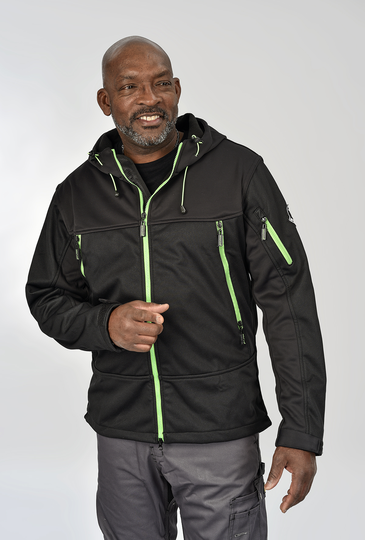 Softshell noir best sale